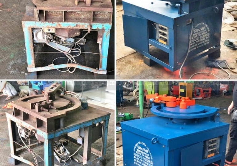 Đại Tu Máy Uốn Sắt B42 Nội Địa Nhật Bản