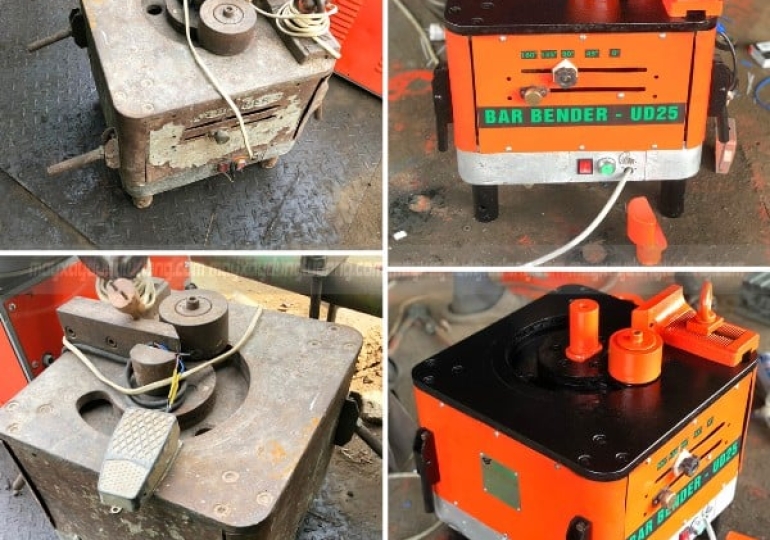 Đại Tu Máy Uốn Sắt UD25 Nội Địa Hàn Quốc